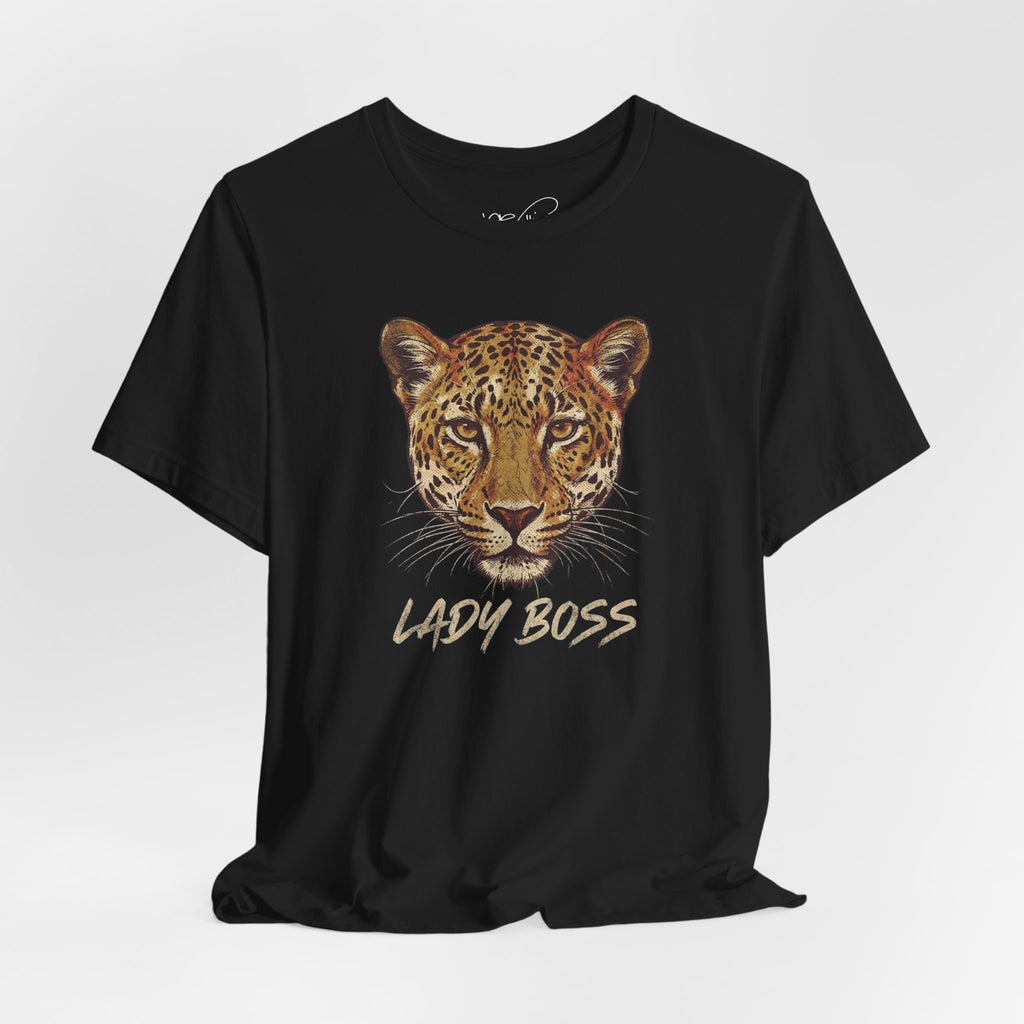 Lady Boss Leopard Tee