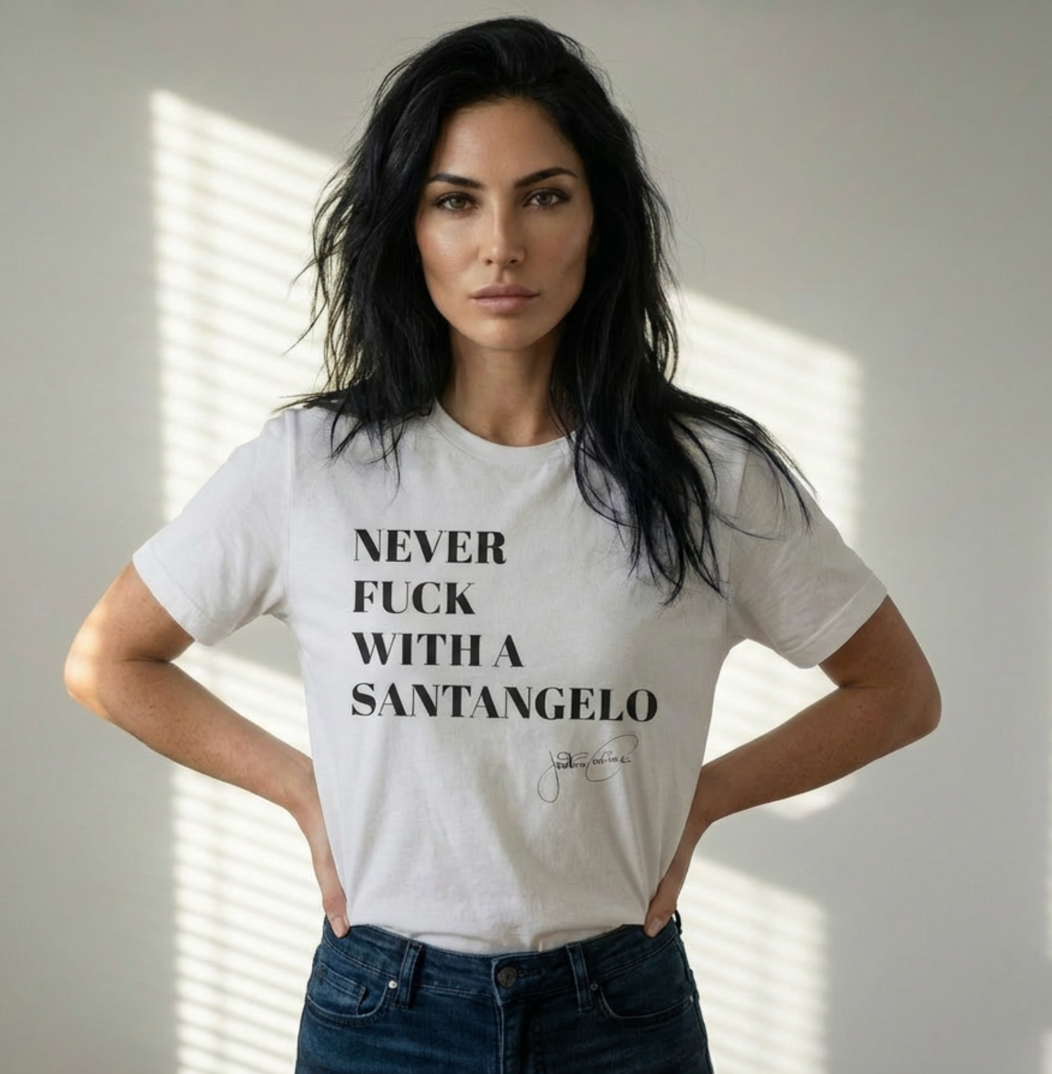 The “Never F*** with a Santangelo” Tee