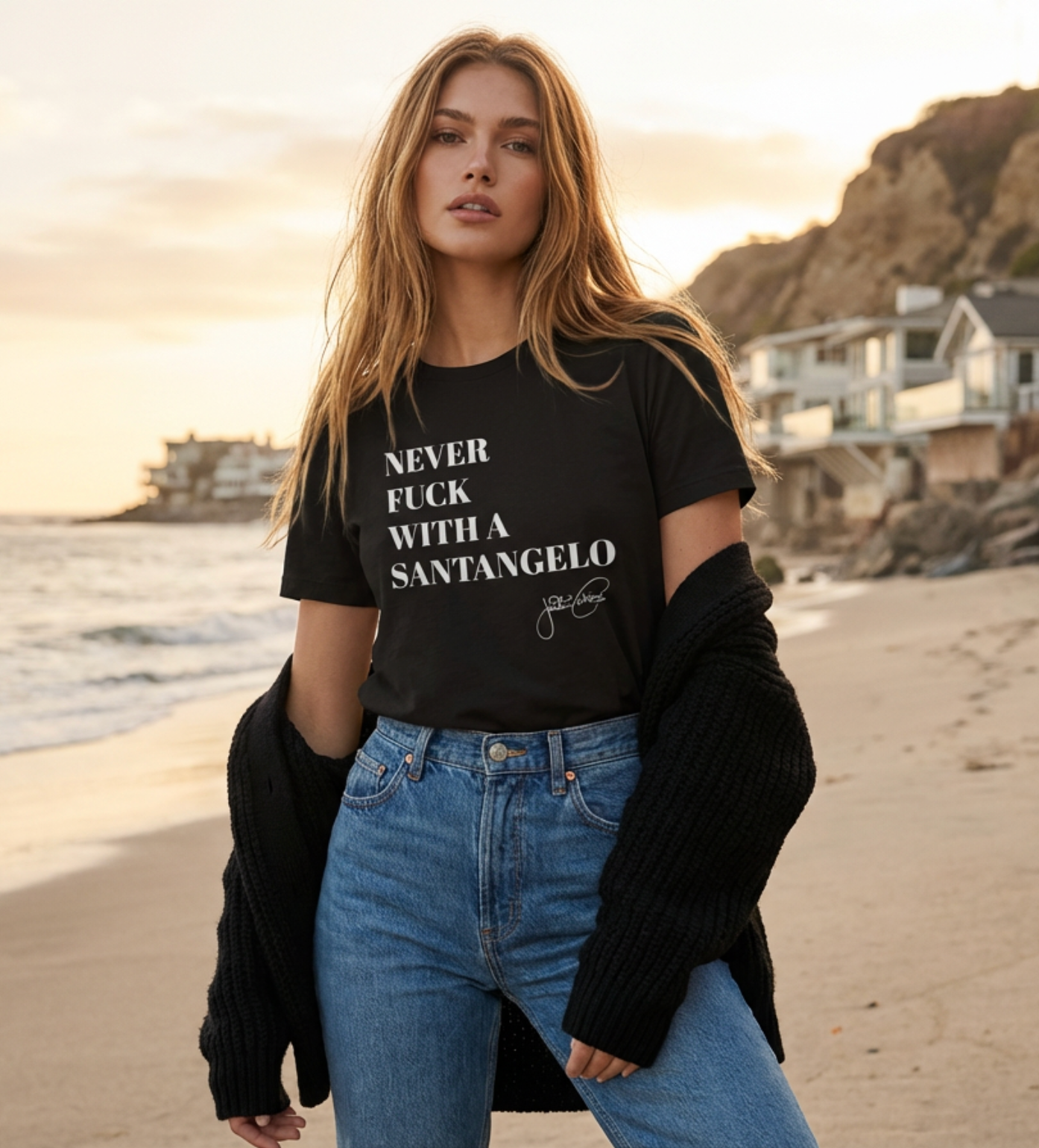 The “Never F*** with a Santangelo” Tee