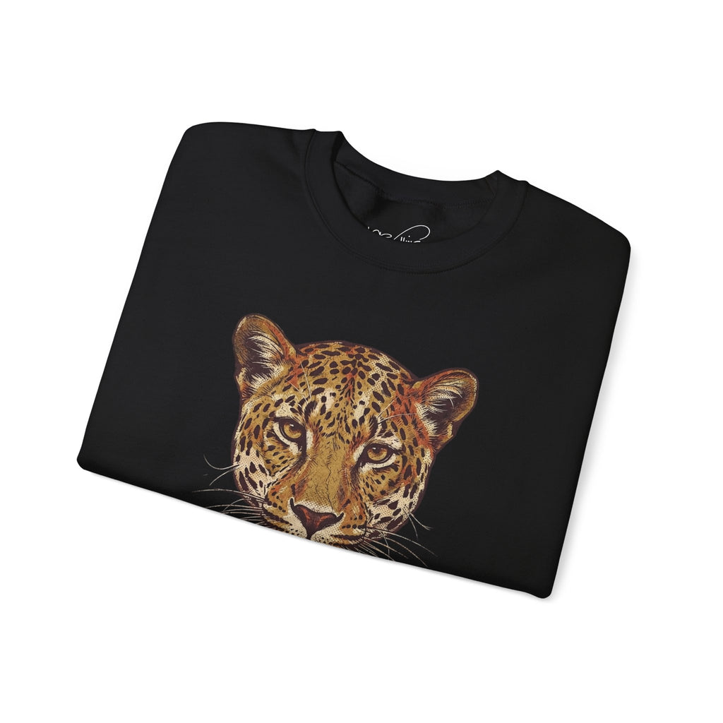 Lady Boss Leopard Crewneck Sweatshirt