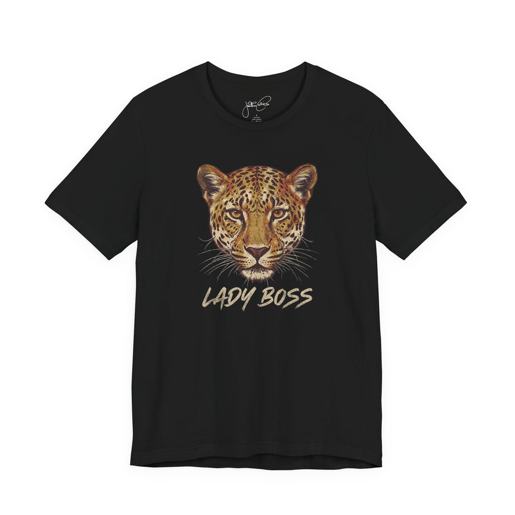 Lady Boss Leopard Tee
